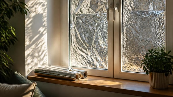 Folia aluminiowa ratuje mnie w upał. Na klimatyzację nie wydałam ani grosza