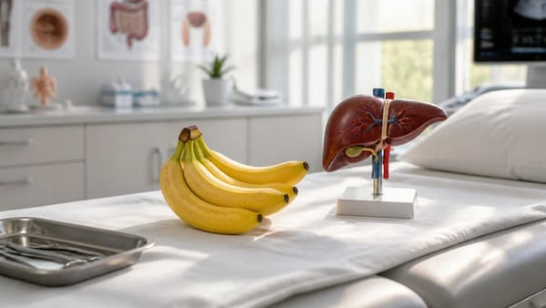 Hepatolog wyjaśnia, co banany robią z wątrobą