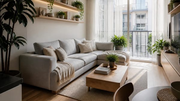 Jak urządzić mały salon w bloku? Zobacz 7 pomysłów architektów
