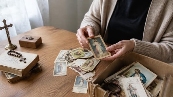 Wyrzucasz święte obrazki? Ksiądz wyjaśnia, co robimy źle